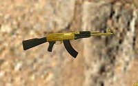 Модель АК-47 «Золотой» для CS 1.6 - изображение 2