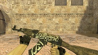 Модель AK-47 «Пустынный повстанец» для CS 1.6 - изображение 2