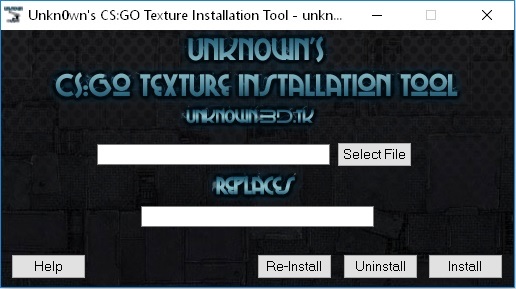 Программа «Skin installer» для CS GO