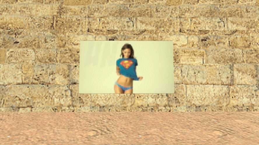 Лого «SuperGirl Sexy» для CS 1.6