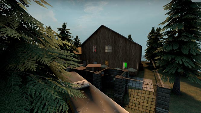 Карта «Дом в темном лесу» для пряток в CS GO